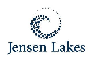Jensen Lake Full logo Blue rgb